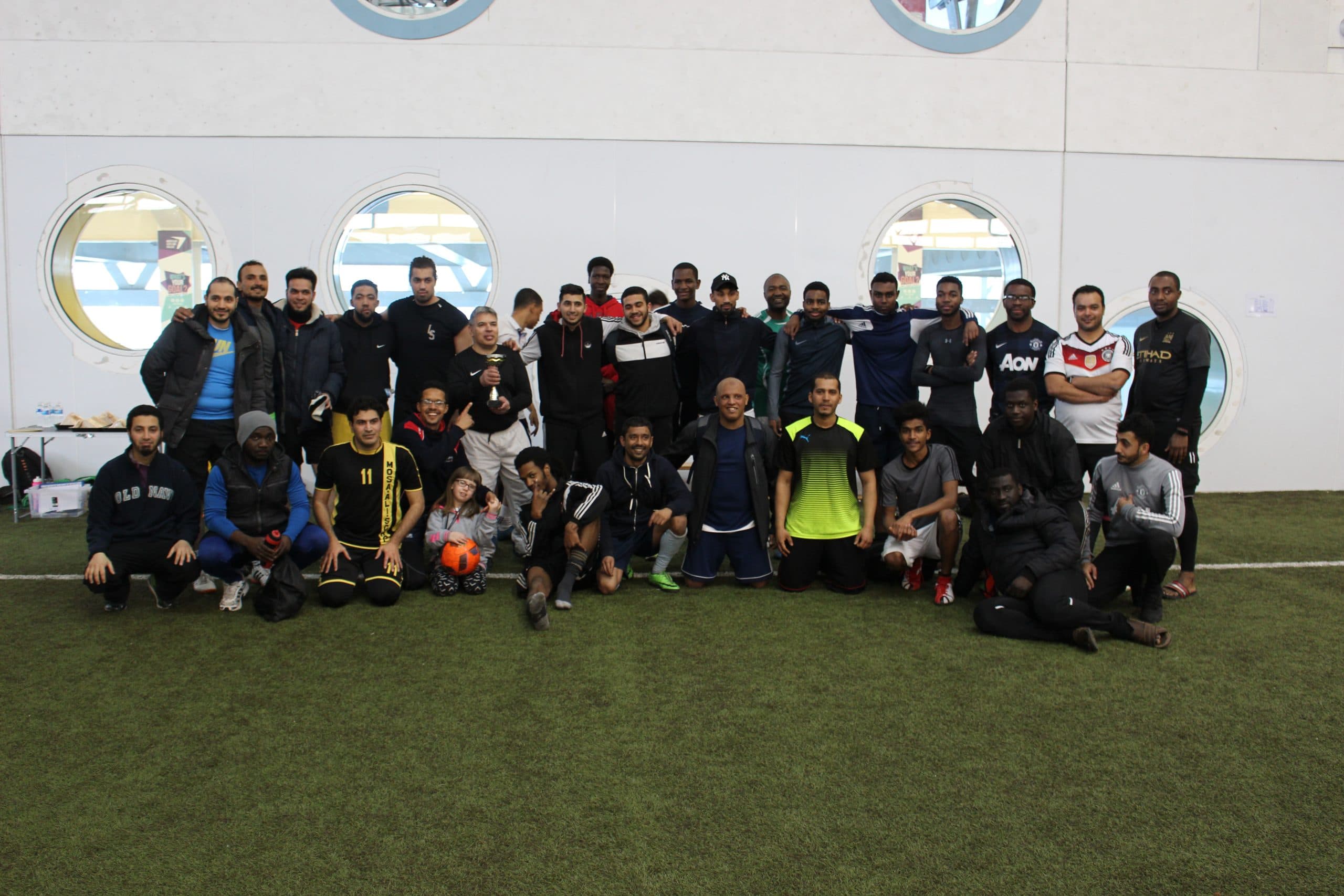 Youth football tournament
